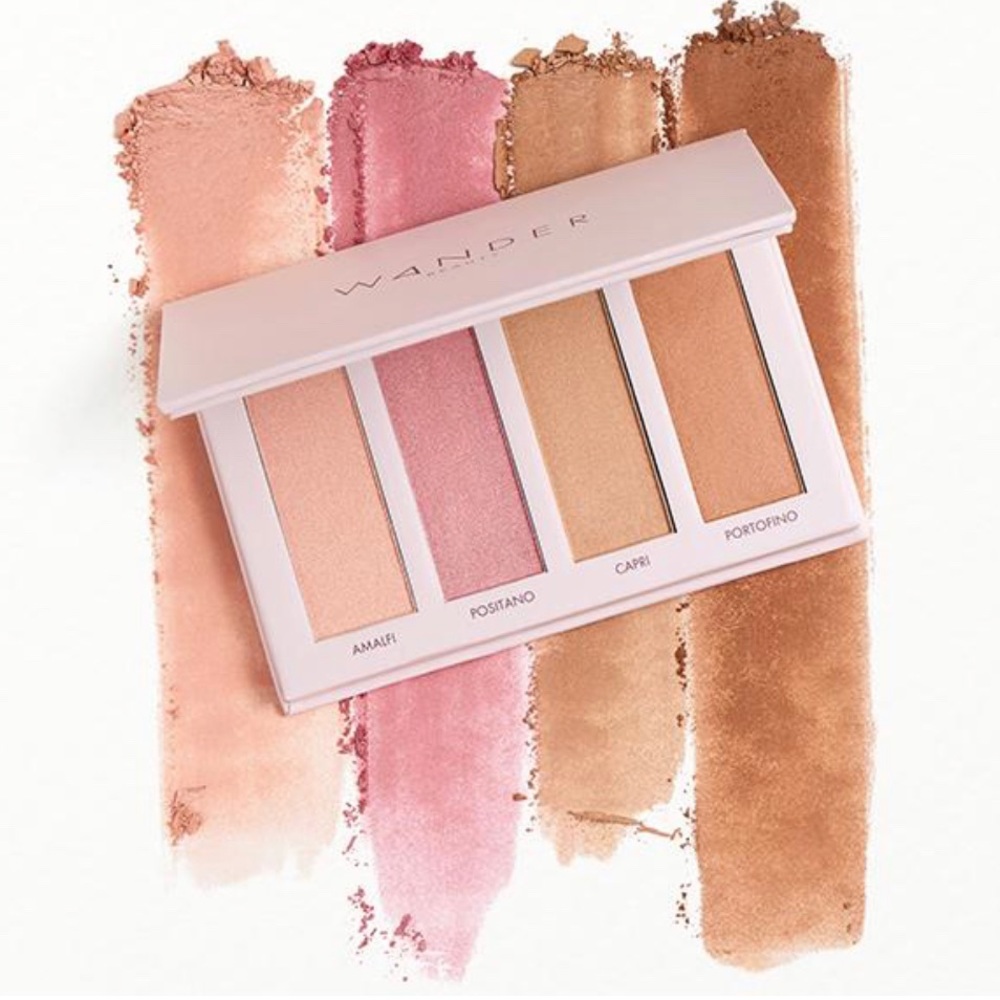 WANDER BEAUTY - Riviera Blush and Bronzer Palette - Brand New